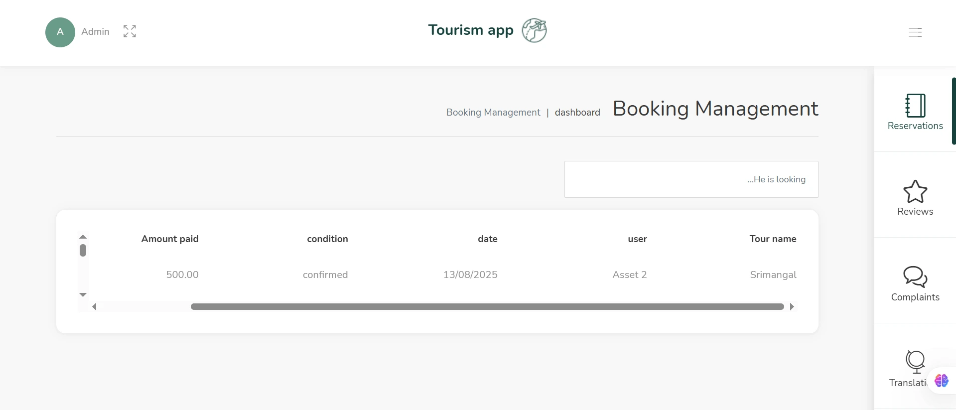 Bookings