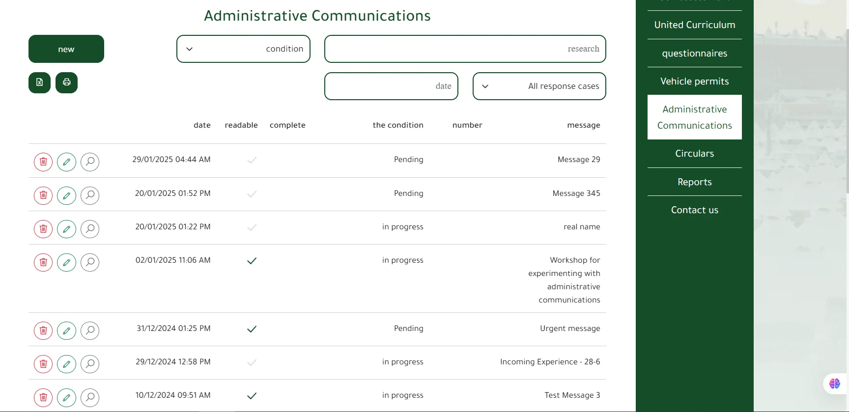 Assessments Management Platform - managerial-communication