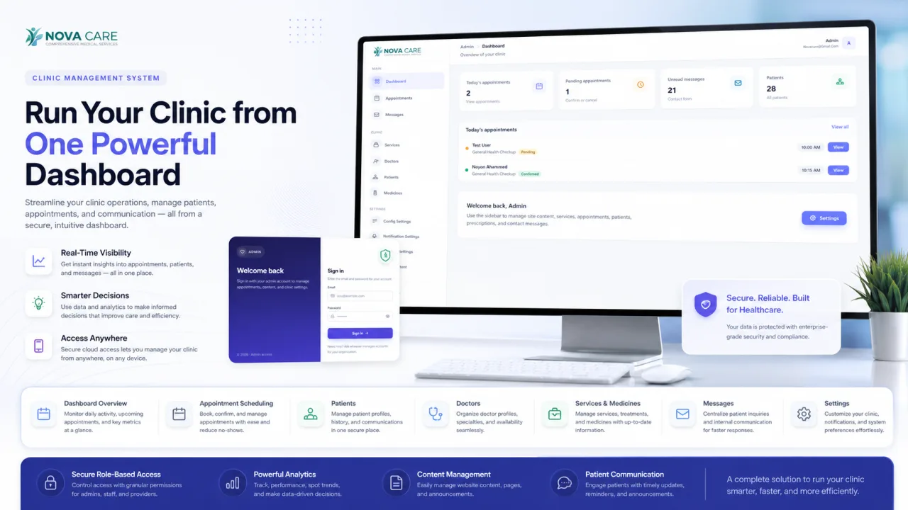 Clinic Management System preview 3