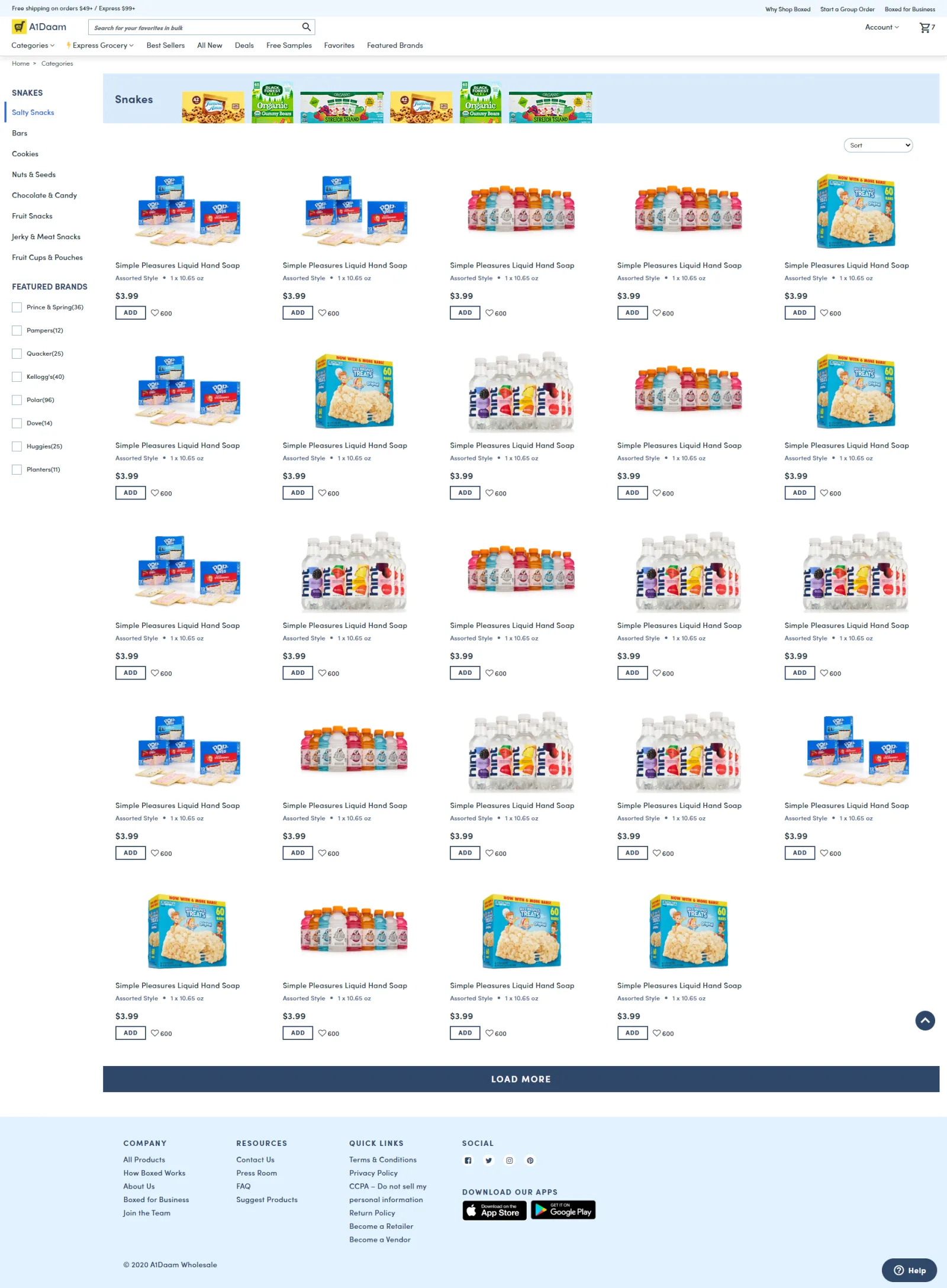 A1Daam — Multi-Store Marketplace — screenshot 1