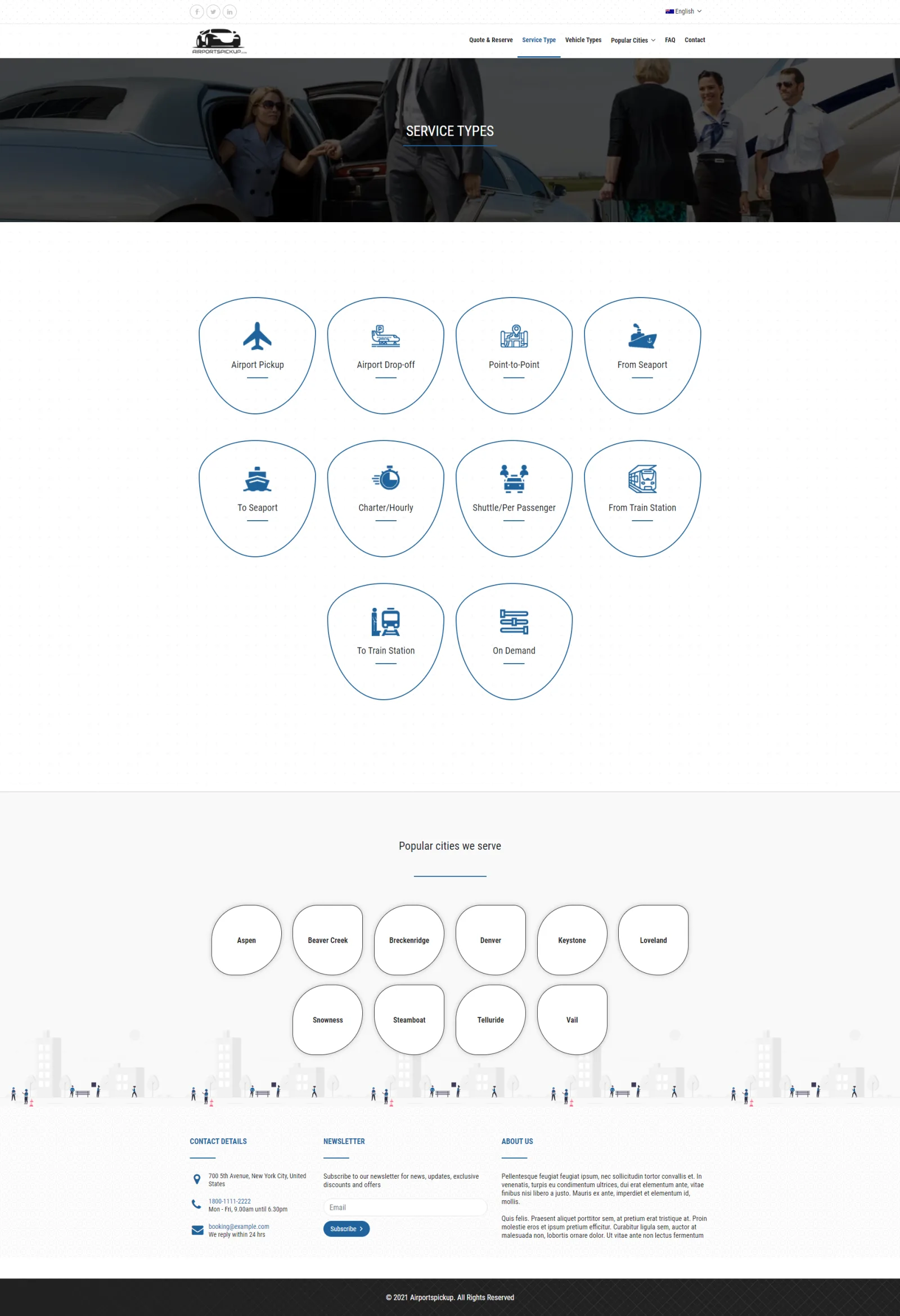 Black Limousine — Booking Platform — screenshot 2