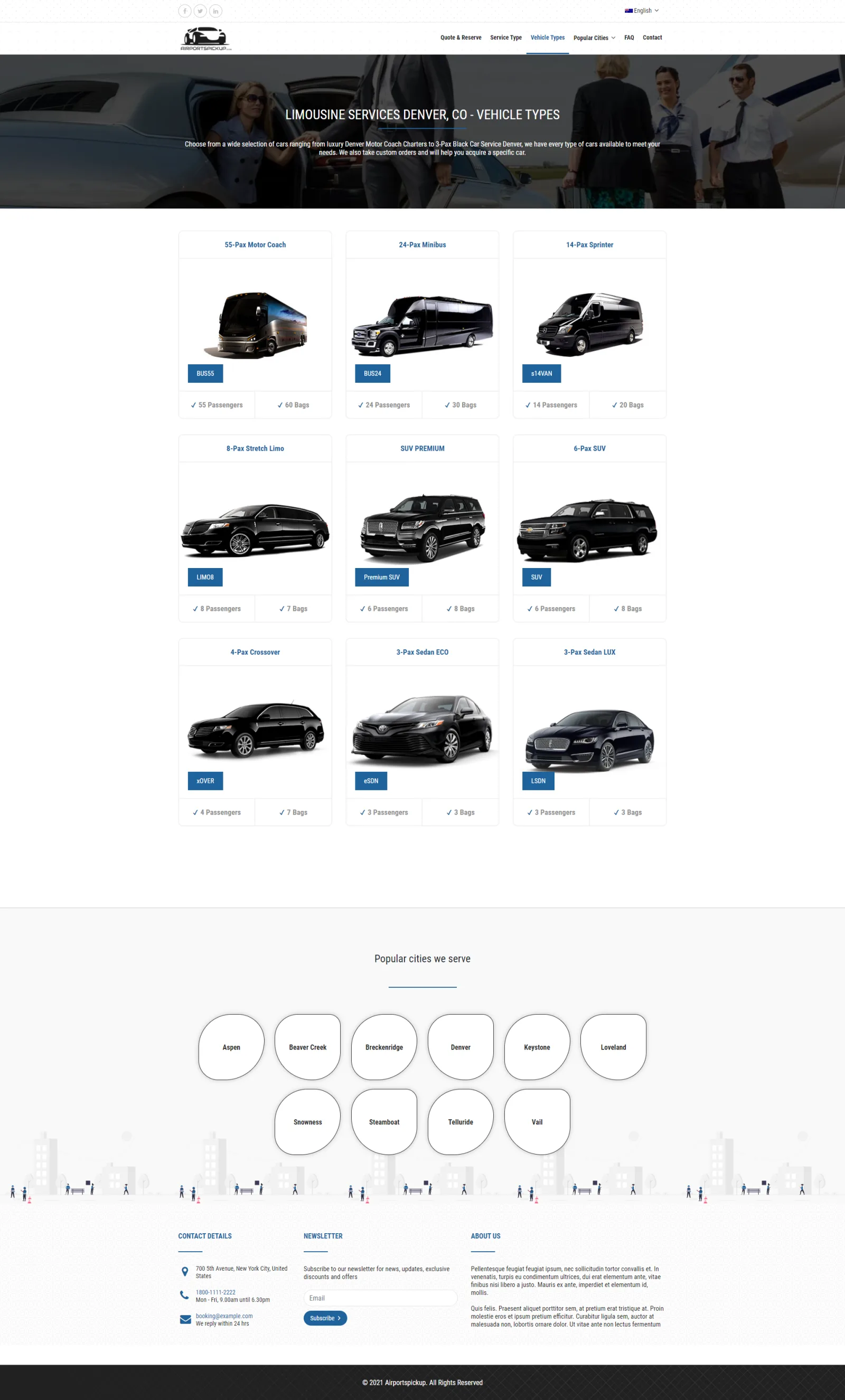 Black Limousine — Booking Platform — screenshot 3